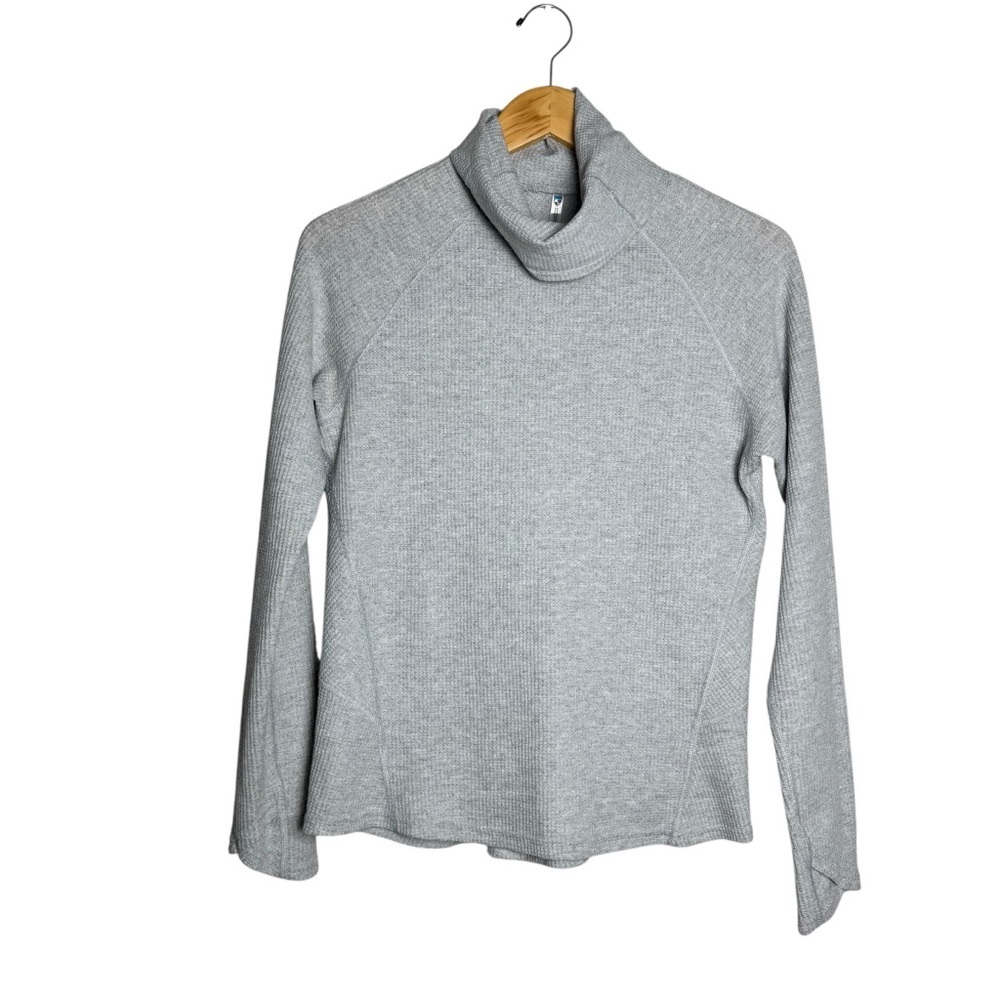 Kuhl Gray Waffle Long Sleeve Womens Small